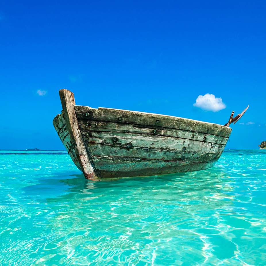 Drift Away 40" Wide All-Season Outdoor Canvas Wall Art