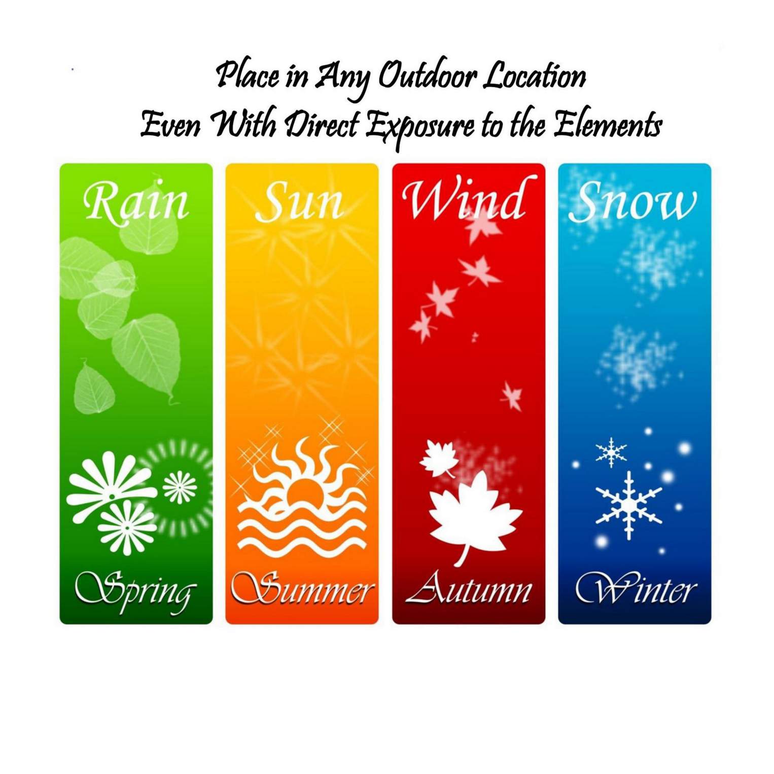 Dynamos 24" Square All-Weather Outdoor Canvas Wall Art