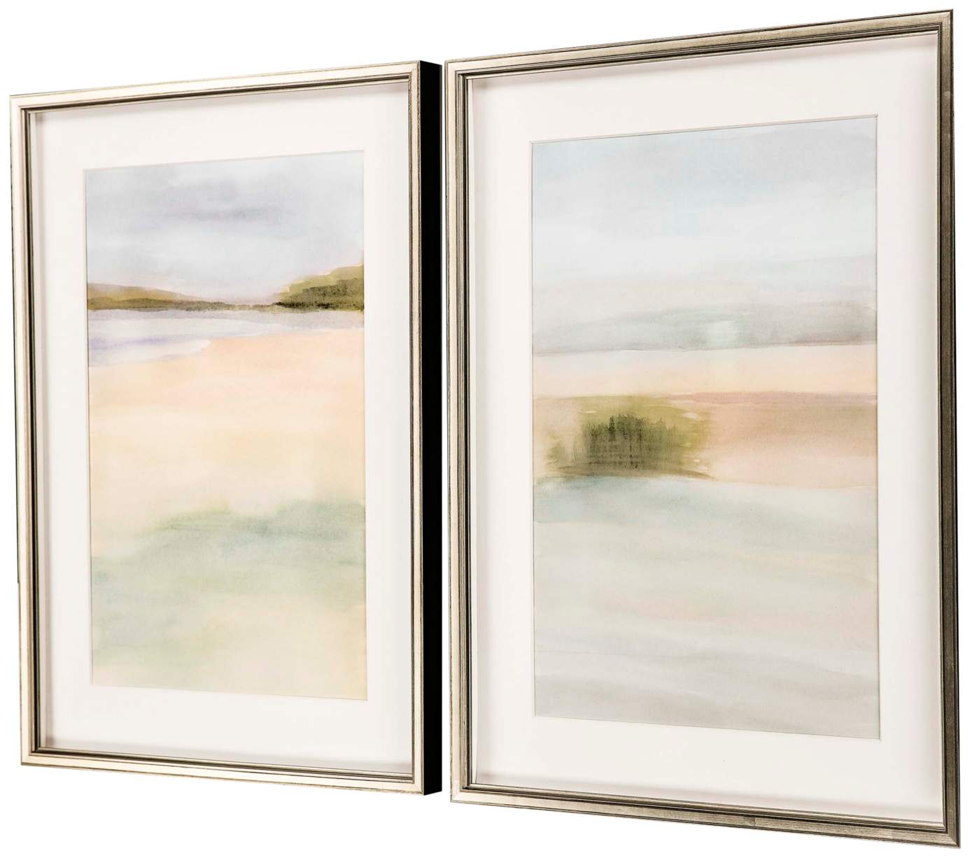 Island Calm I 32" High 2-Piece Framed Giclee Wall Art Set