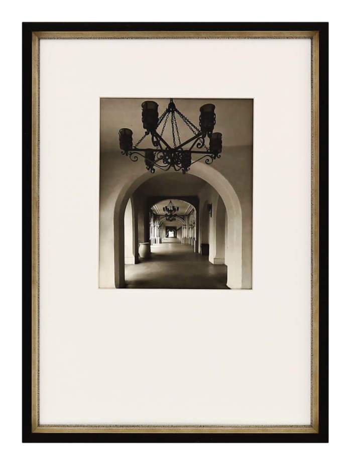 Arches in Light 22" High 4-Piece Framed Giclee Wall Art Set